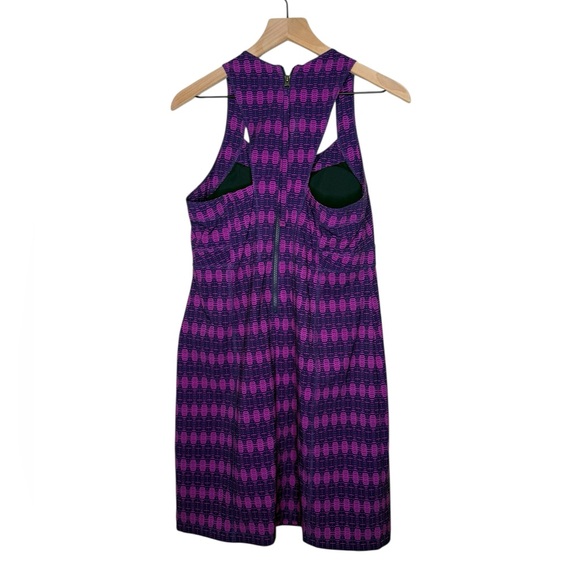 Title‎ Nine Arabella Nimblene Tank Dress Zipper Racer Back Stretch Size 10 - Picture 3 of 9